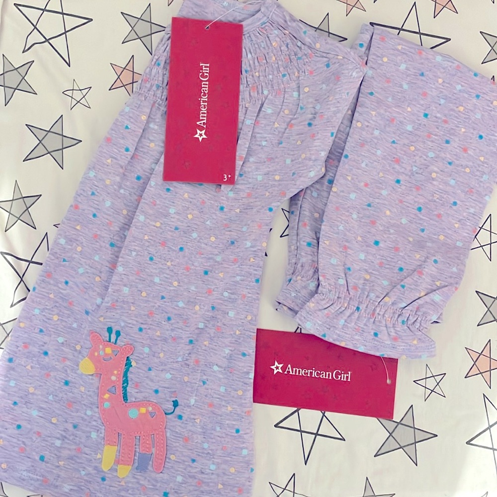 NWT American Girl PJ set